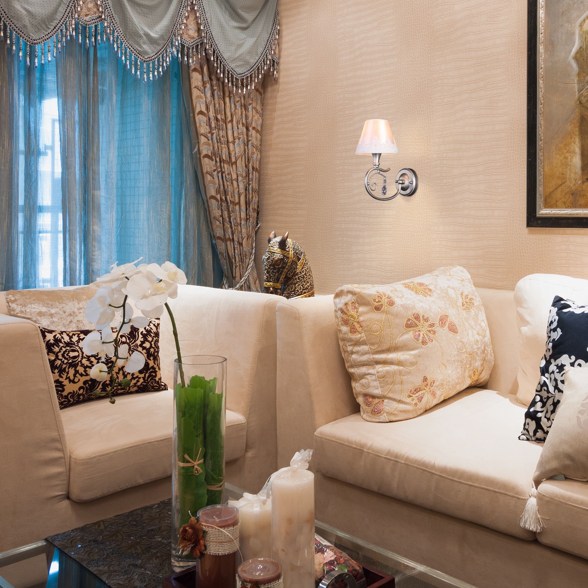 Светильник Eurosvet 60069/1 серебро