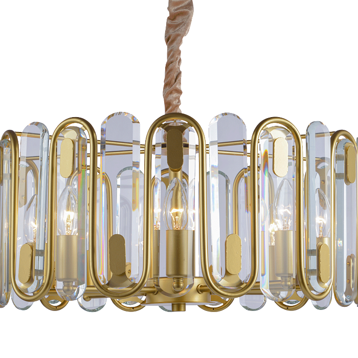 Люстра NewRgy 8709A/8A SP BRS